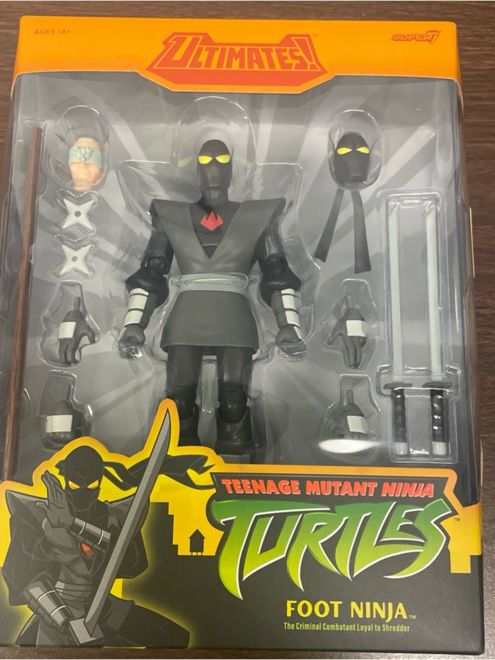 Super7 - Teenage Mutant Ninja Turtles ULTIMATES! Foot Ninja Wave 13 New In Box